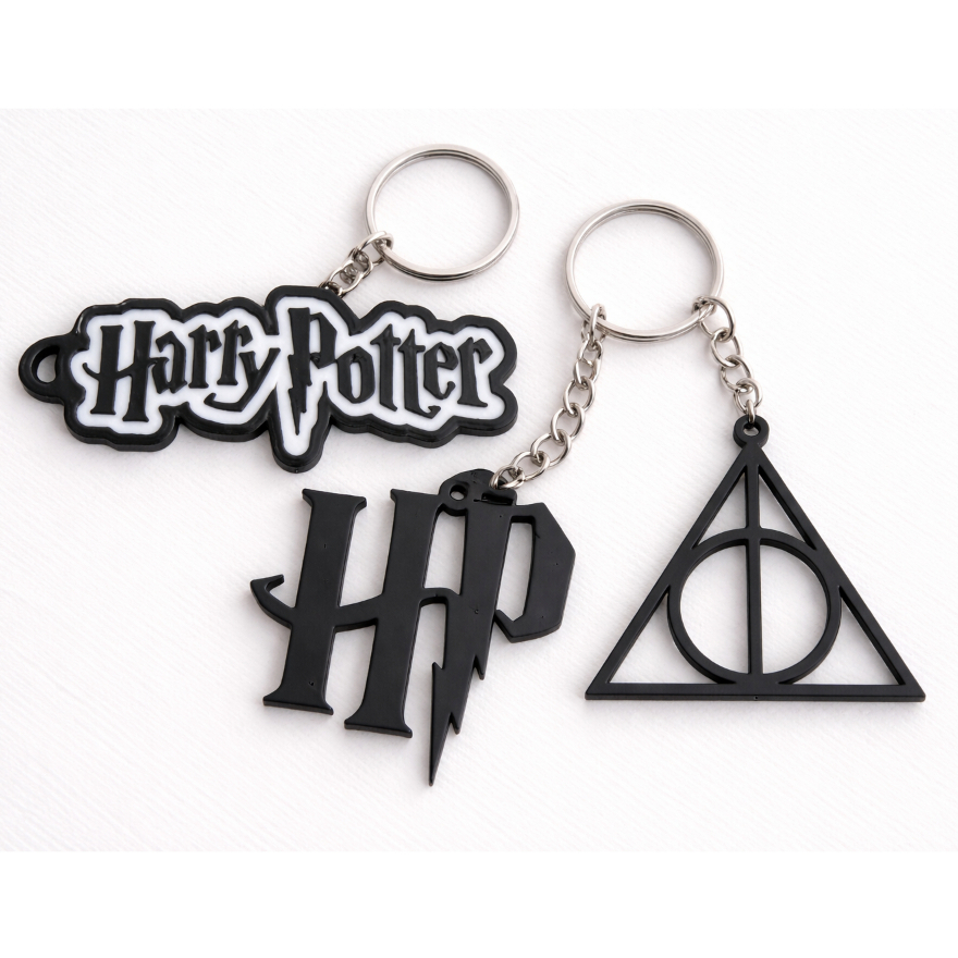 Kit Chaveiros Harry Potter Geek/ Colecionáveis / Acessório / impressão 3d / revenda / lembrancinha / brinde