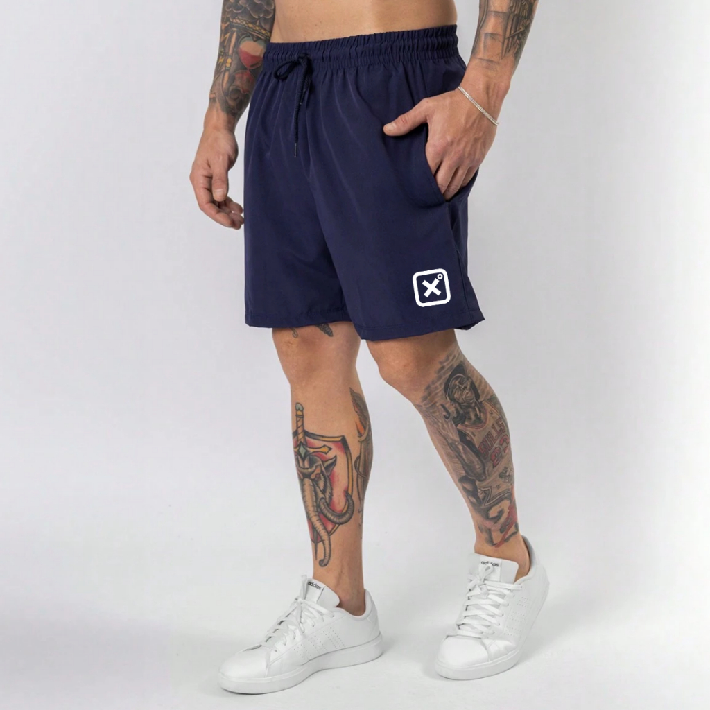 Short Masculino TXC United Styles Bermuda Tactel com Elastano Fitness Country Confortável