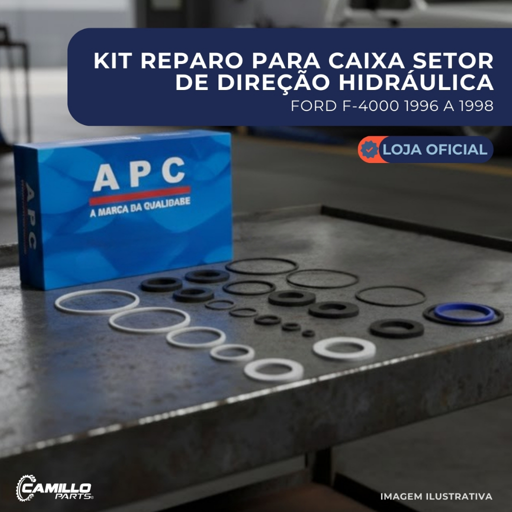 Reparo Caixa Direcao Hidraulica Ford F4000 Sistema Trw Alta Durabilidade