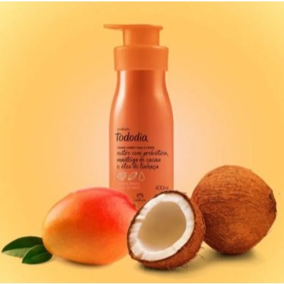 NATURA TODODIA HIDRATANTE SORBET MANGA ROSA AGUA COCO 400ML