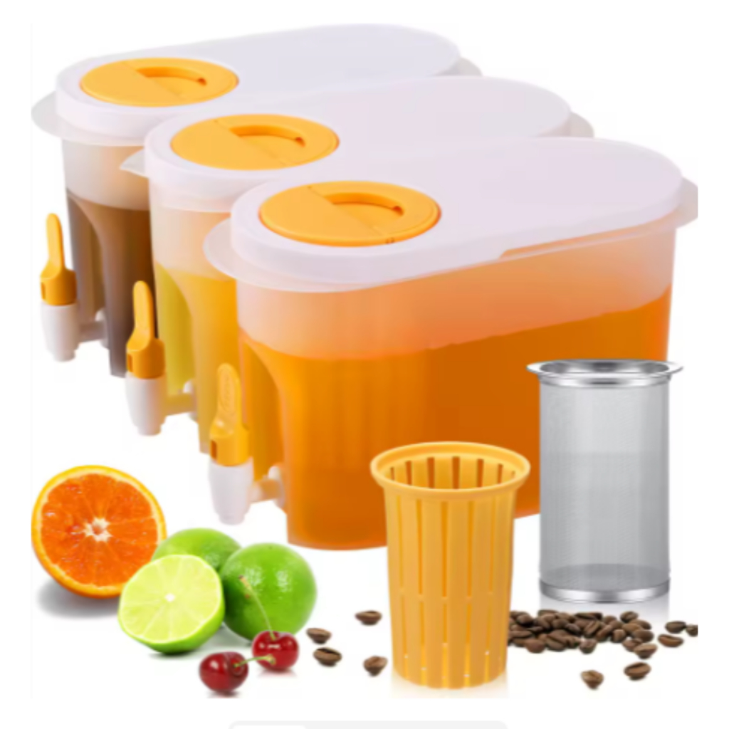 Suqueira Dispenser Bebidas Água Suco Sabores 3 Litros Luxo em Oferta na Shopee