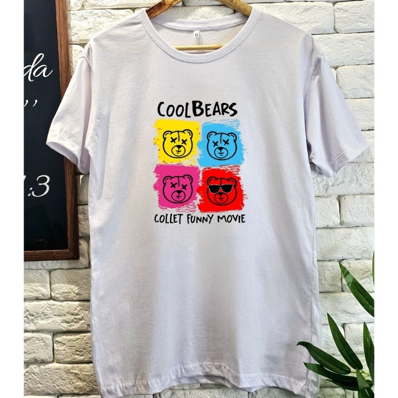 Camiseta Oversized Streetwear Estampada Unissex Skatista Premium Promoção Ursinhos