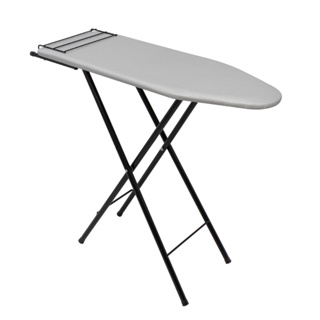 Tábua de Passar Roupa Elegance 4 Pés Dobrável Com Tecido Térmico e Regulagem Com 3 Alturas Porta-Ferro Itagold em Oferta na Shopee
