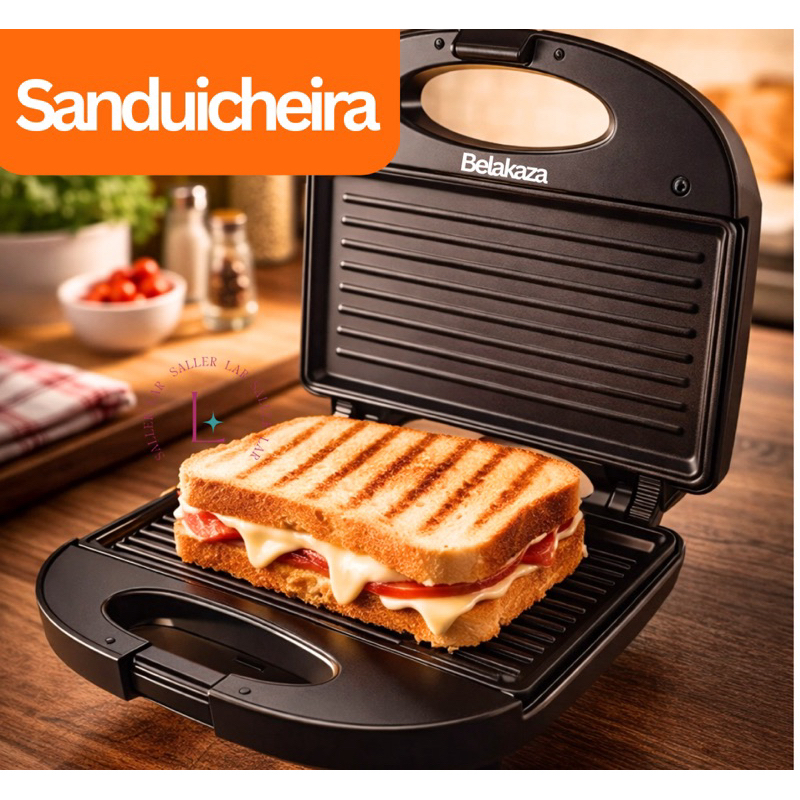 Sanduicheira Grill Startools Antiaderente