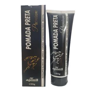 Kit 4 Pomada Preta Massageadora Premium 150g - Apinil em Oferta na Shopee