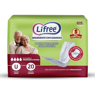 Lifree Absorvente Fralda-Calca C/20 em Oferta na Shopee