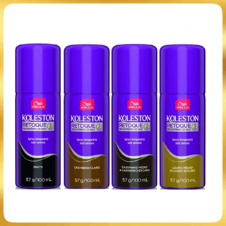 Spray Retoque Instantâneo Raiz Cabelos Koleston 100ml Wella-escolha sua cor em Oferta na Shopee