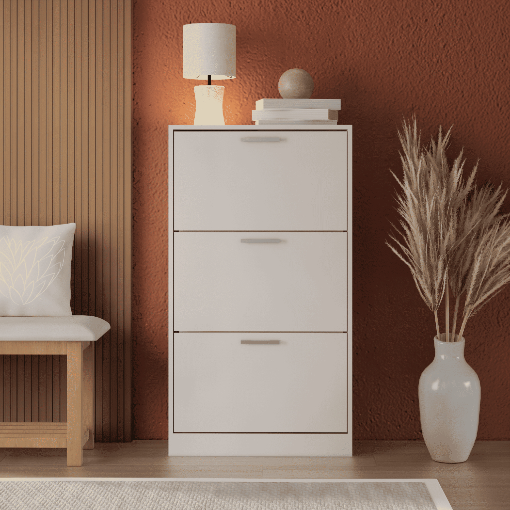 Sapateira Organizadora 3 andares com Prateleira Gaveta Prática- Móveis Bonatto em Oferta na Shopee