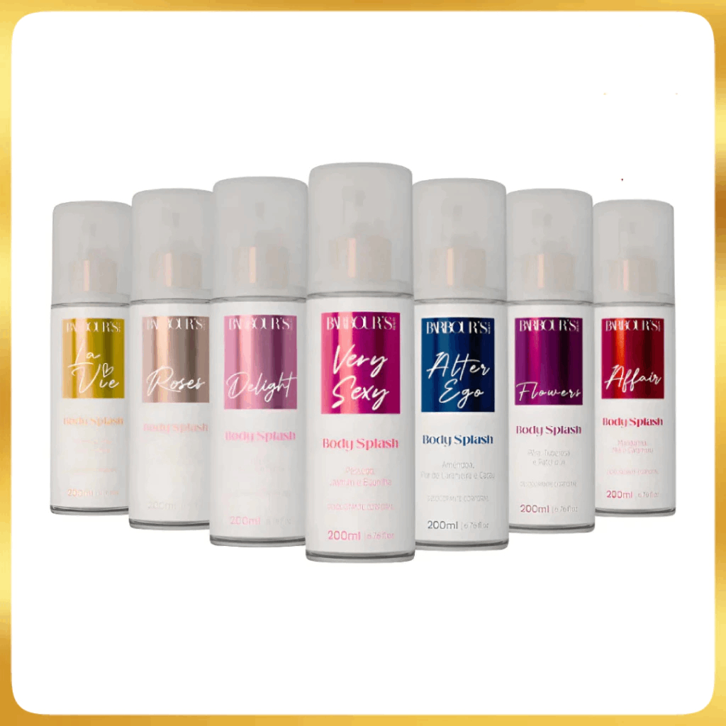 Body Splash Feminino Barbours Beauty Linha Completa 200ml Original em Oferta na Shopee