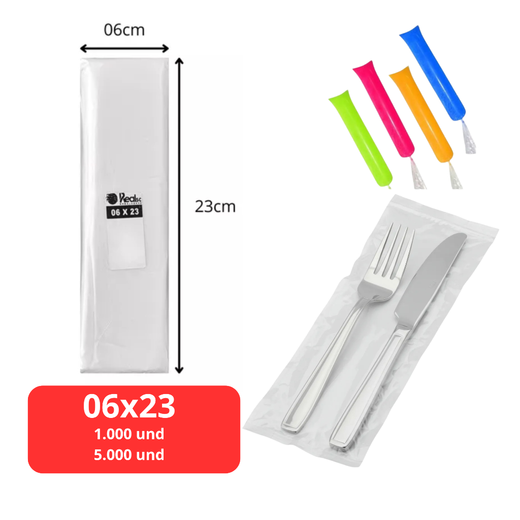 Saquinho Sacolé Gourmet Saco Geladinho Gelinho Chup Chup - 6x23cm em Oferta na Shopee