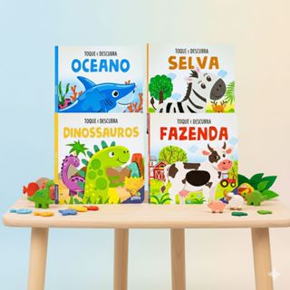 Toque e Descubra / Sensorial / Texturas / Cartonado em Oferta na Shopee