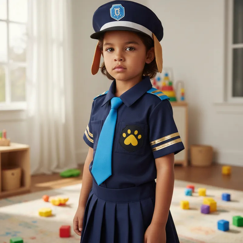 FANTASIA DETETIVE LABRADOR FEMININO PAPILLON GB INFANTIL em Oferta na Shopee