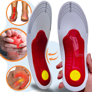 Palmilha Ortopédica Pé Plano / Joelho Valgo / Pé Pronado / Pé chato / Alinhamento da pisada em Oferta na Shopee