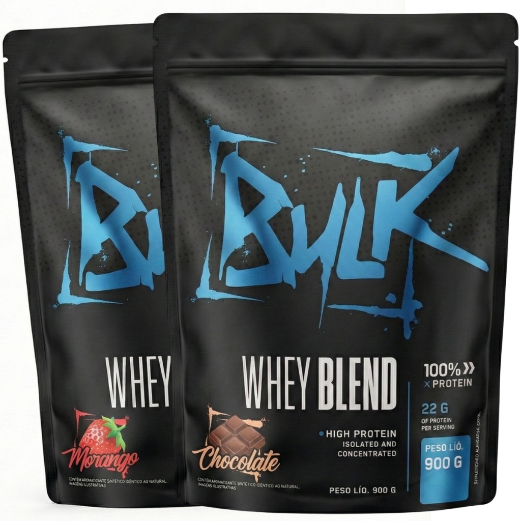 Whey Protein Isolado Blend 1800g Bulk Nutrition em Oferta na Shopee