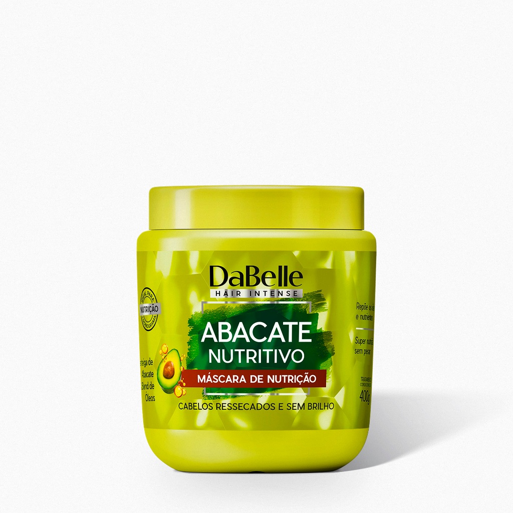 Máscara Abacate Nutritivo DaBelle Hair 400g em Oferta na Shopee