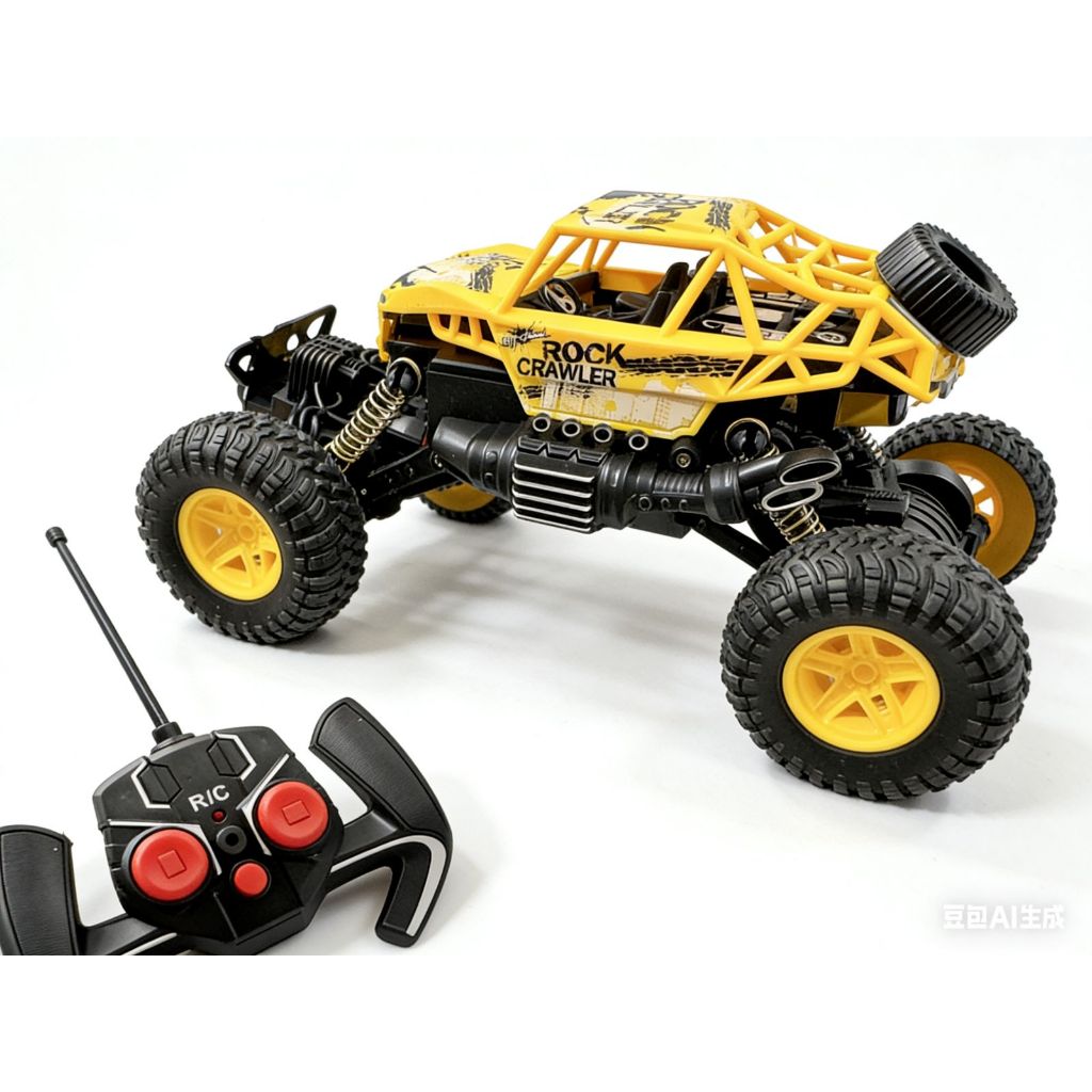 Carro de brinquedo de controle remoto menino quatro rodas off-road escalada carro carregamento remoto