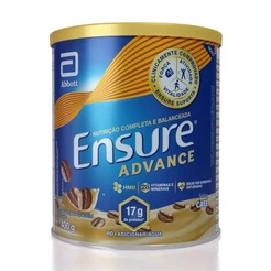 Suplemento Nutricional Em Pó Ensure Advance Café Com 400g