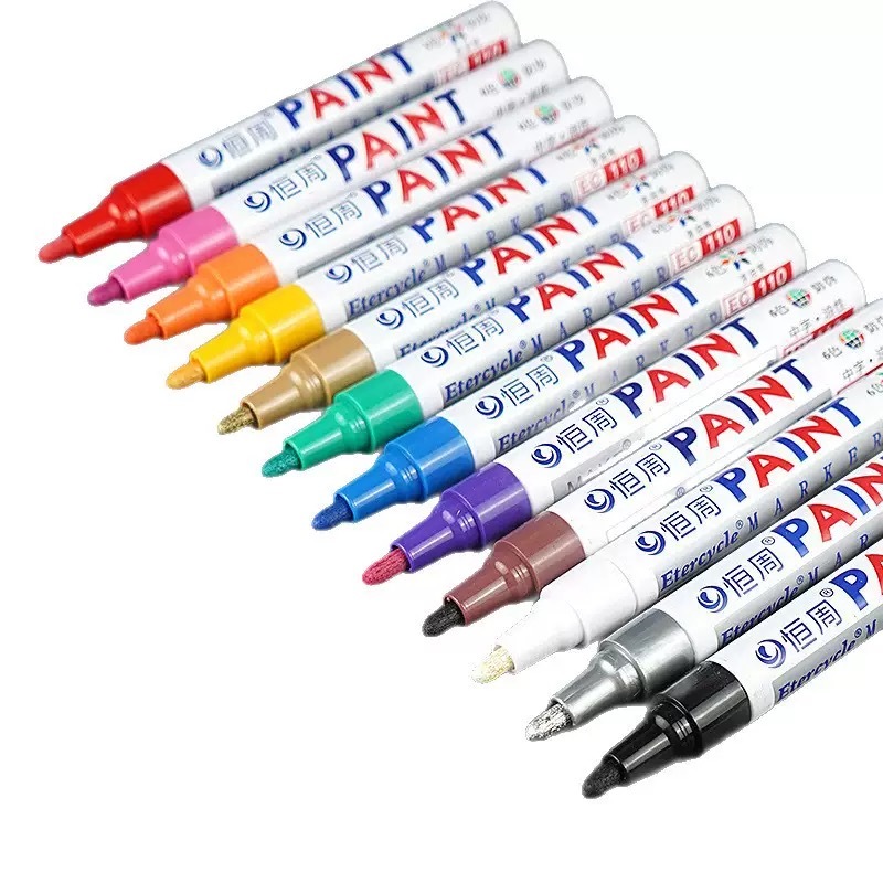 Kit 12 Canetas Paint Original Reparadora – Tira Riscos Automotivos Carro Moto | Permanente à Prova d'gua d’Água | em Oferta na Shopee