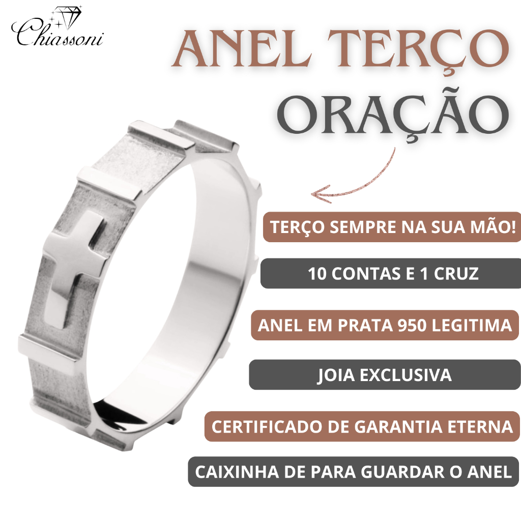 Anel de Terco Feminino - Comprar com Melhor Preço em Anéis