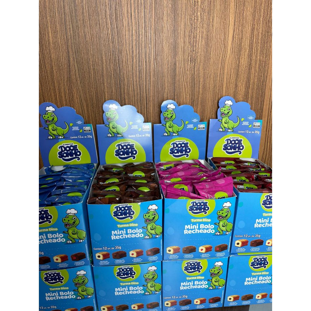 Bolinhos recheados doces para lembrancinhas lanchinho escolar