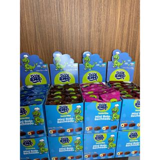 Bolinhos recheados doces para lembrancinhas lanchinho escolar em Oferta na Shopee