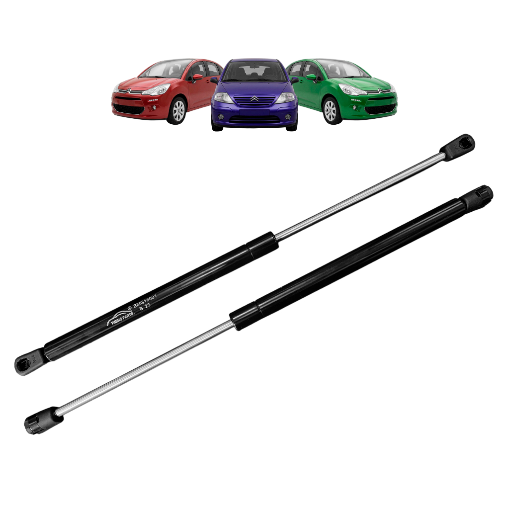 Par Amortecedor Porta Mala Tampa Traseira Citroen C3 03 A 12 Top