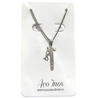 Colar Profissão Educação Fisica Aço Inox 45cm em Oferta na Shopee