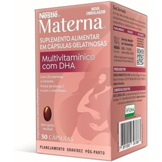 Materna Multi Vit Dha C/30 em Oferta na Shopee