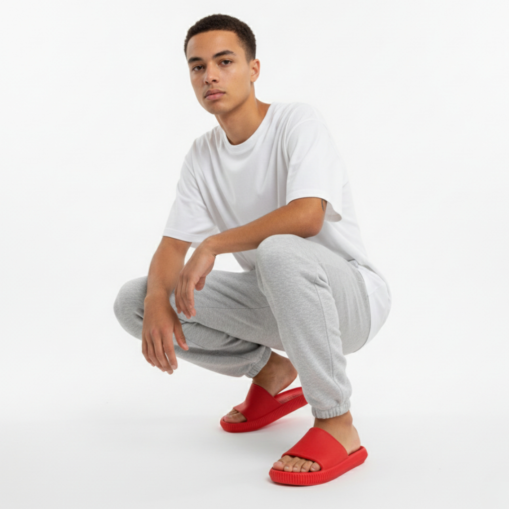 Chinelo Slide Nuvem Unissex – Macio, Leve, Antiderrapante e Confortável