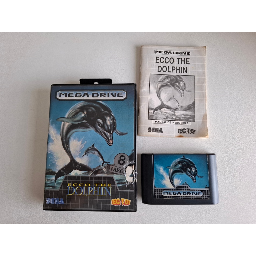 Ecco The Dolphin Mega Drive TecToy