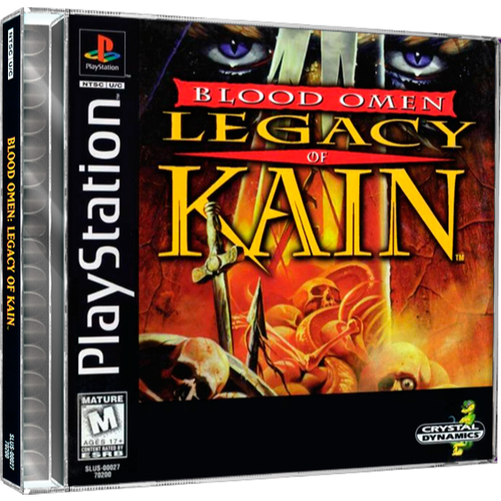 Jogo Blood Omen - Legacy of Kain para play1 psone
