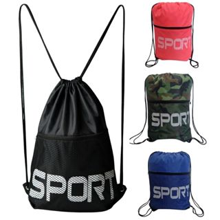 Bolsa academia unissex impermeável mochila bolsa sacola feminina masculina em Oferta na Shopee