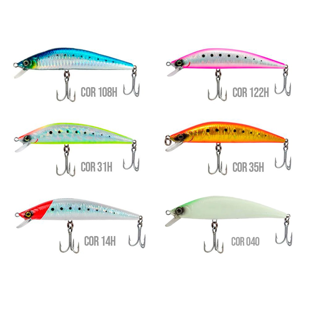 Isca Artificial Inna 140 Sinking 14cm 38g Meia Agua - Marine em Oferta na Shopee