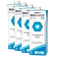 4 UNIDADES ISOSOURCE 1.5 CAIXA NESTLE em Oferta na Shopee