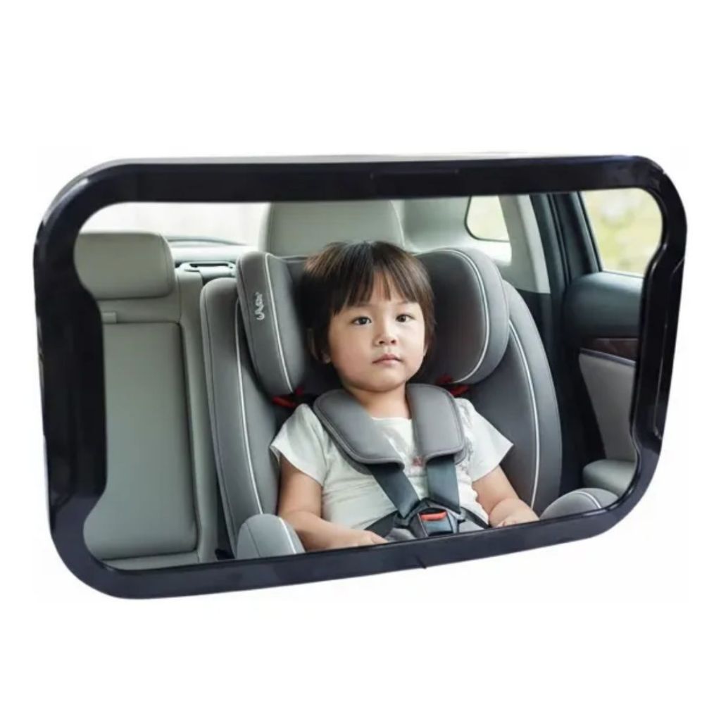 Espelho Retrovisor de Branco Traseiro Carro Bebe