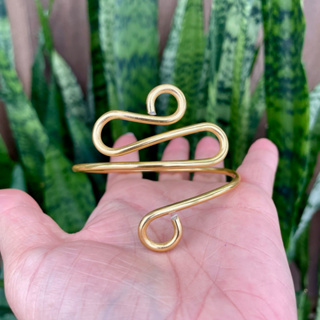 ✨BRACELETE Cobra  DOURADO ou PRATA NÃO ESCURECE MODERNO ÚNICO Hippie Místico ✨🐍 em Oferta na Shopee