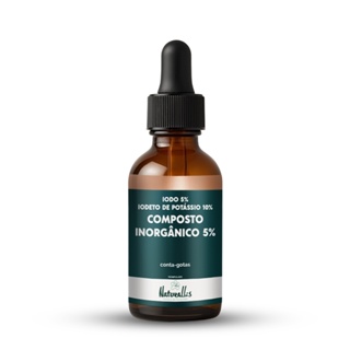 Composto Inorgânico 5% - Manipulado Conta-gotas (30ml/50ml/100ml) em Oferta na Shopee