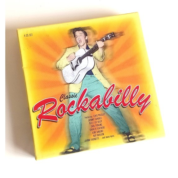 Classic Rockabilly - 4 CDs IMPORTADO - Vários Artistas