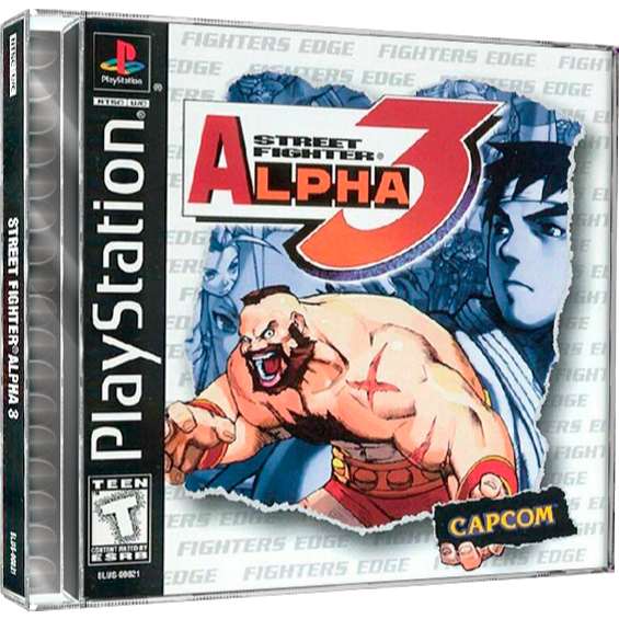 Jogo Street Fighter Alpha 3 de Play1 PsOne