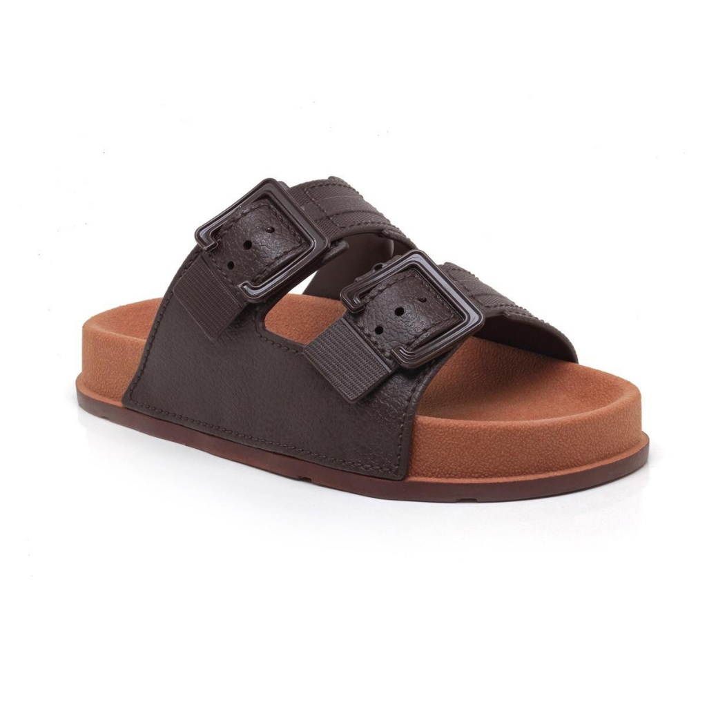 Sandália Infantil Masculina com Sola Antiderrapante Micro Expandido