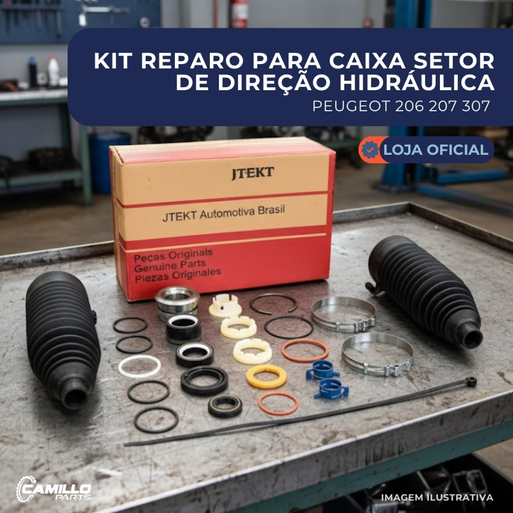 Reparo Caixa Direcao Hidraulica Citroen Aircross C4 Pallas Jtek Original Novo Produto