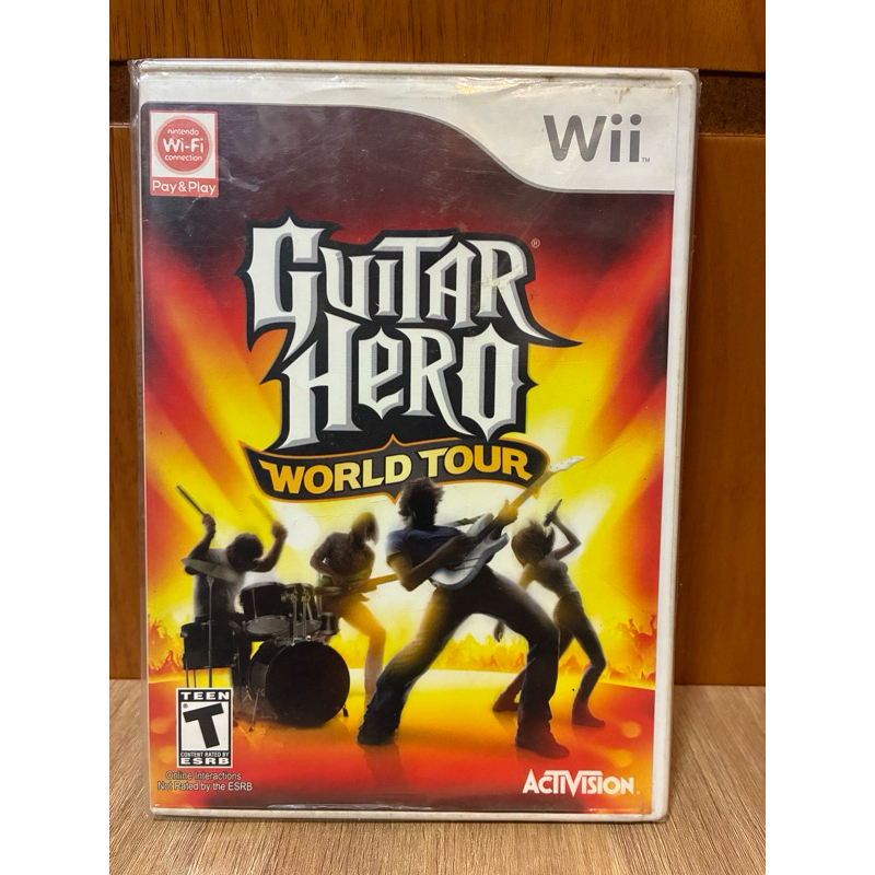 Jogo Wii - Guitar Hero World Tour Original