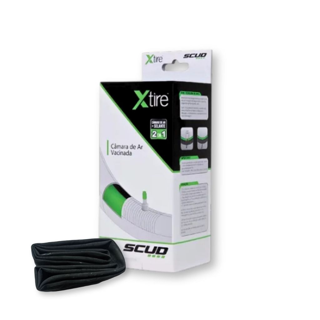 Câmara De Ar Vacinada Aro 21 Xtire Scud 300x21 90/90-21 Butyl