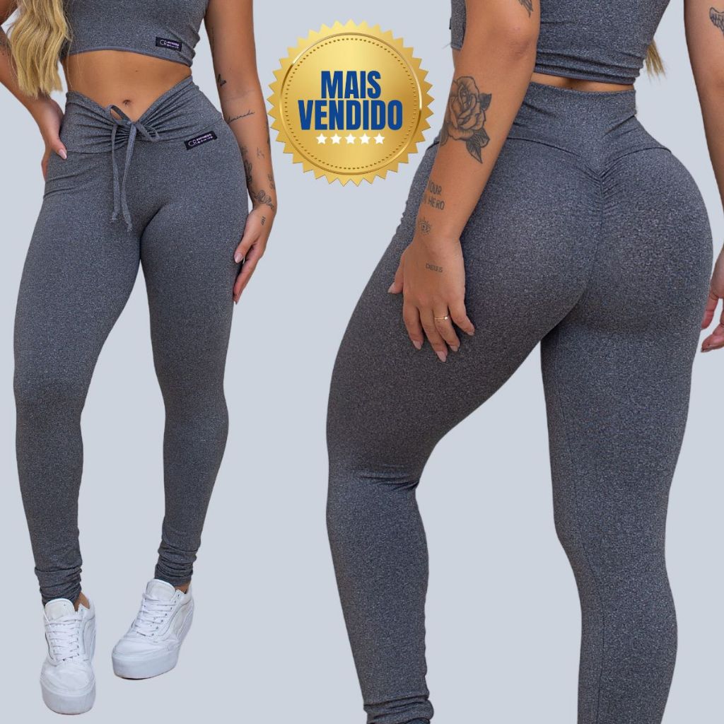 Legging Levanta Bumbum Calça Academia em Oferta na Shopee
