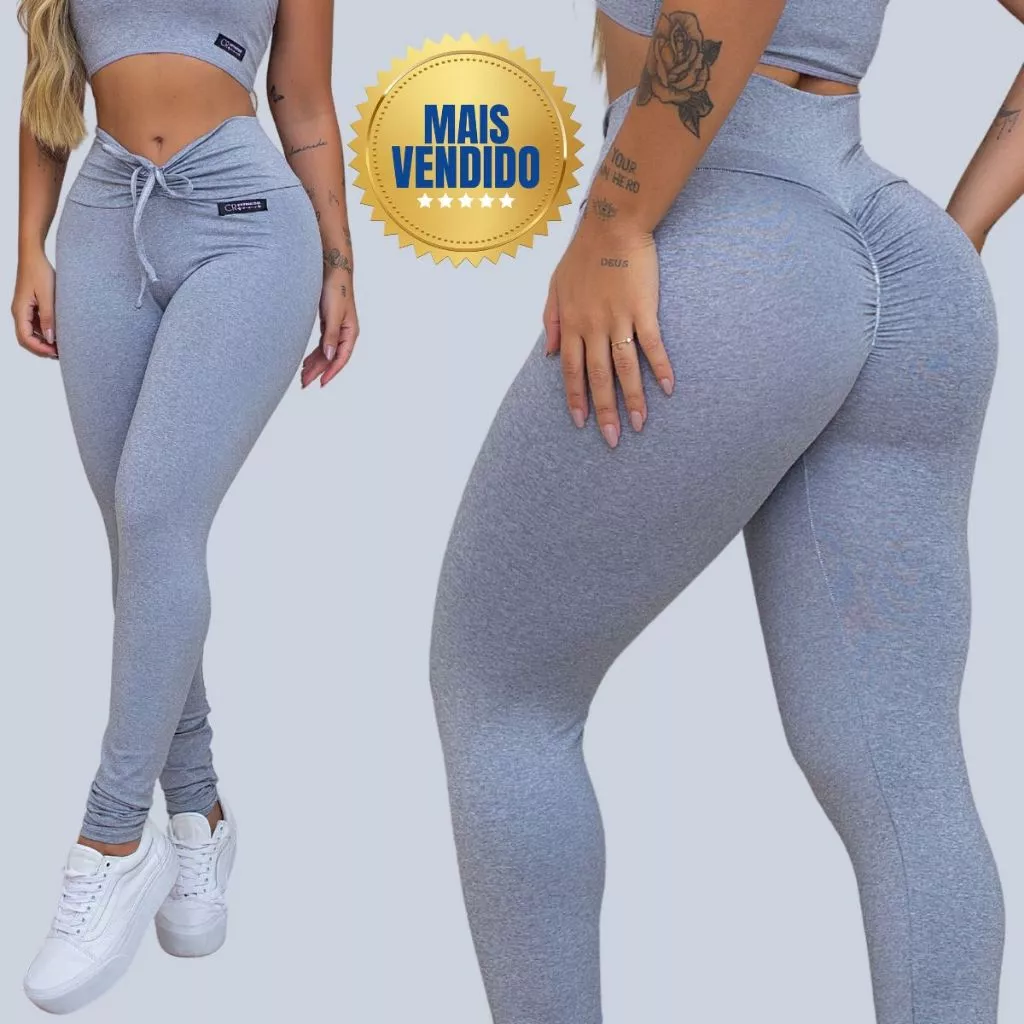 Calça Legging Levanta Bumbum Academia PODE ESCOLHER COR