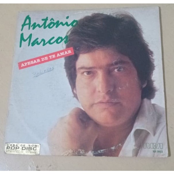 Disco de Vinil Compacto Antonio Marcos, RCA, 1983