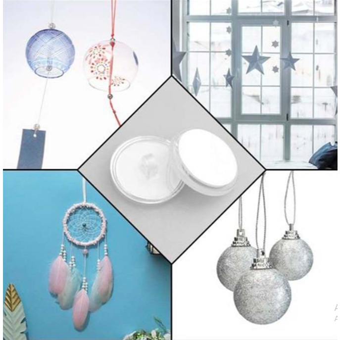 Gancho Teto Adesivo Multiuso Transparente 3cm Para Pendurar Objetos Leves Decoração De Casa E Quarto Sem Furo Na Parede em Oferta na Shopee