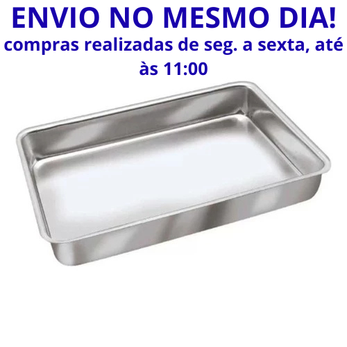 Forma Assadeira alta nº3 Retangular Alumínio Resistente em Oferta na Shopee