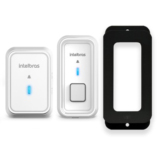 Kit Campainha Sem Fio Cib101 Cib 101 Intelbras Com Protetor Preto Sol Chuva Furto em Oferta na Shopee