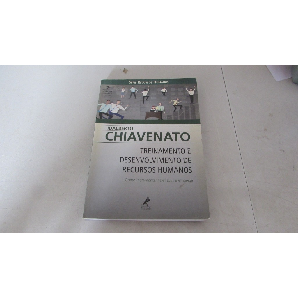 Livro: Treinamento e desenvolvimento de recursos humanos-Autor: I. Chiavenato